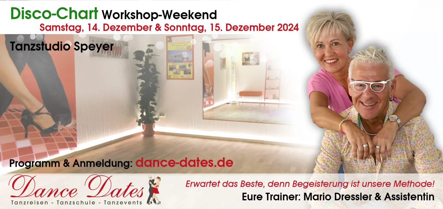 Disco-Chart Workshop-Weekend 2024 in Speyer