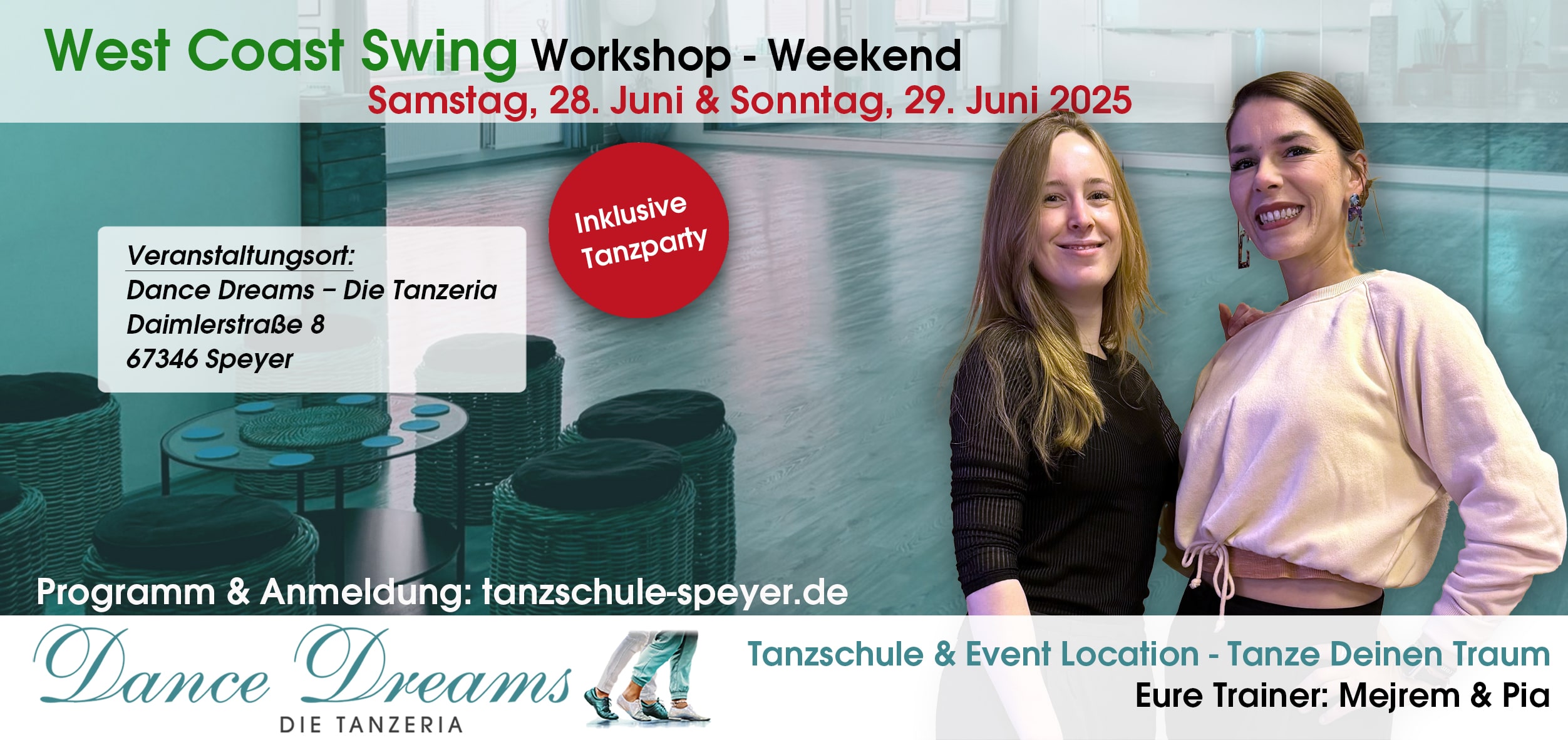 West Coast Swing Workshop-Wochenende in Speyer