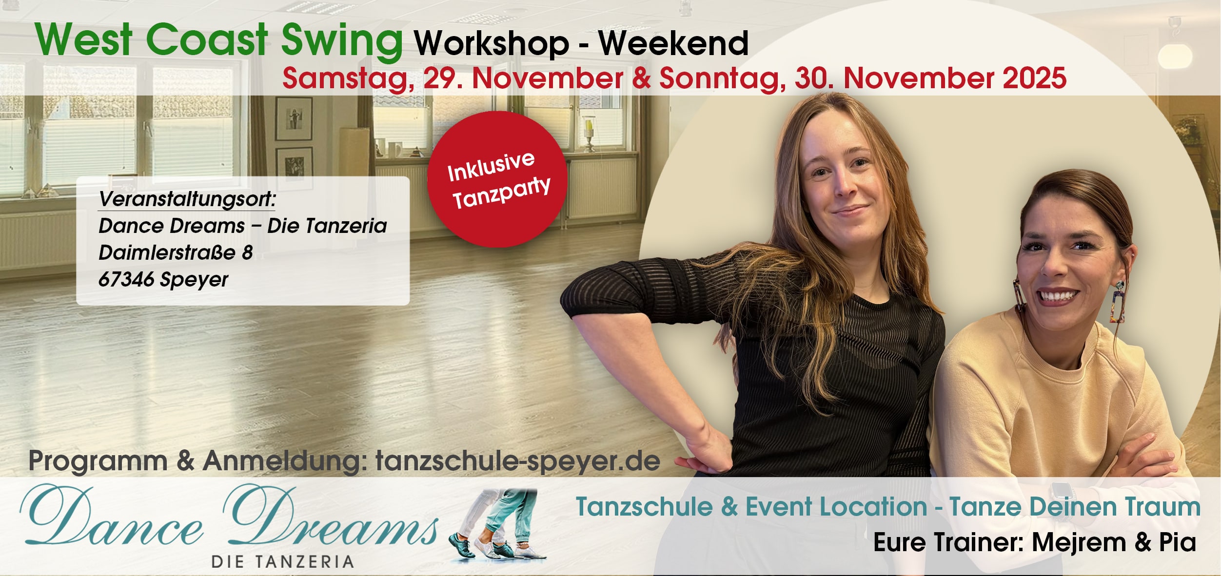 West Coast Swing Workshop-Wochenende in Speyer