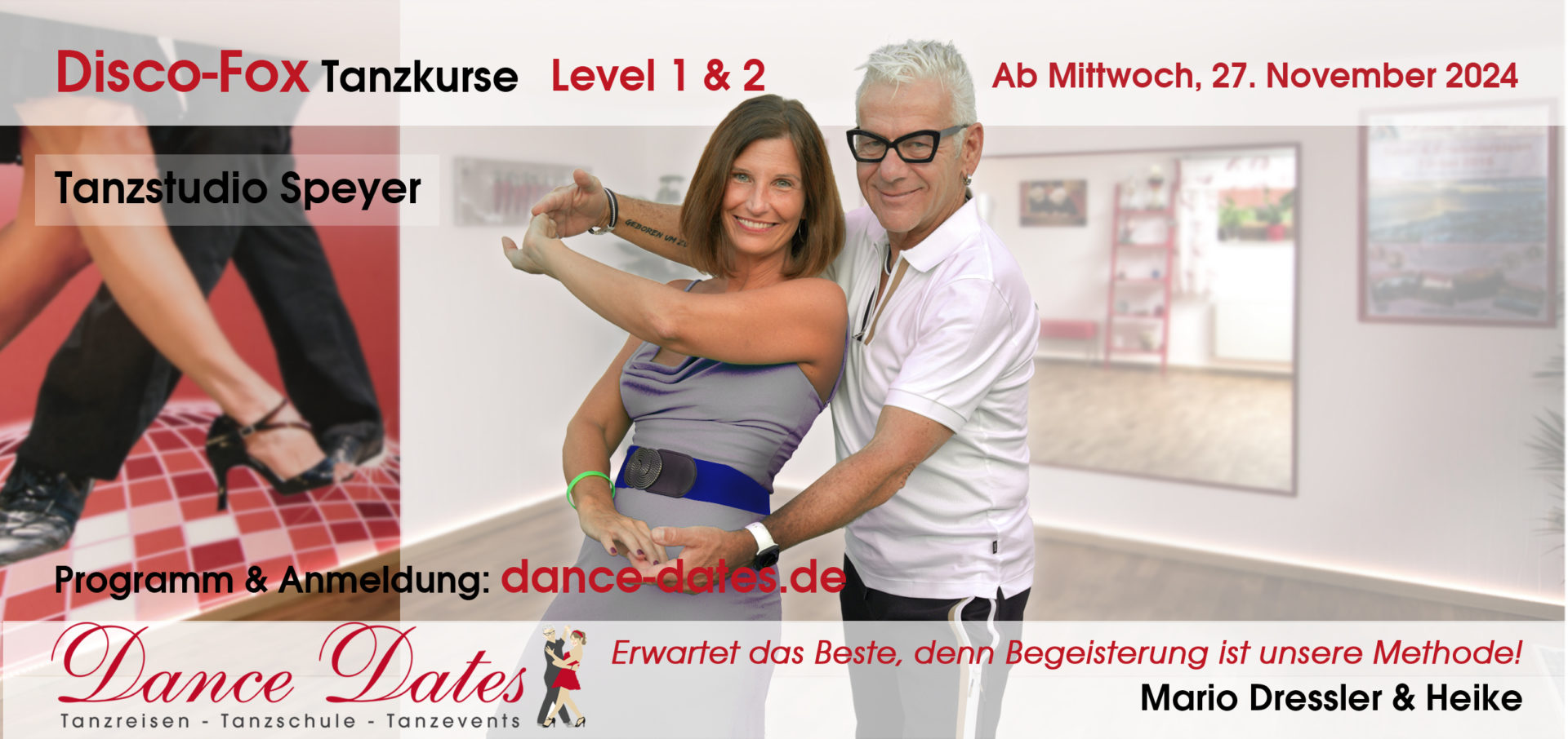 START: Disco-Fox-Tanzkurs Level 1+2